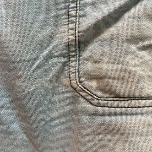 Y2K American Eagle army green shorts low rise size 12 - Picture 4 of 11